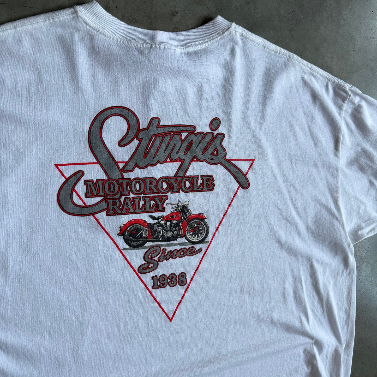 Vintage Sturgis Broken Spoke Saloon Motorcycle Tee