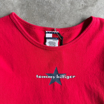 Y2K Women’s Tommy Hilfiger Star Longsleeve Boxy Tee