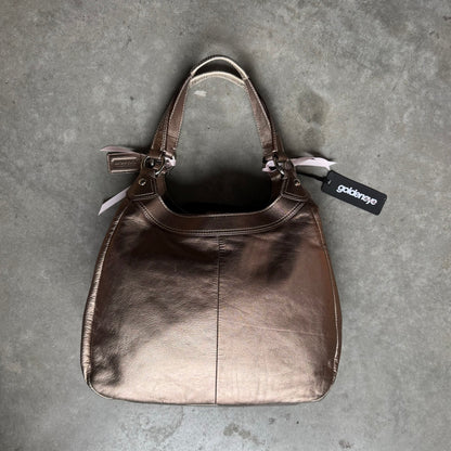 Y2K Coach SoHo Hobo Bag In Metallic Bronze