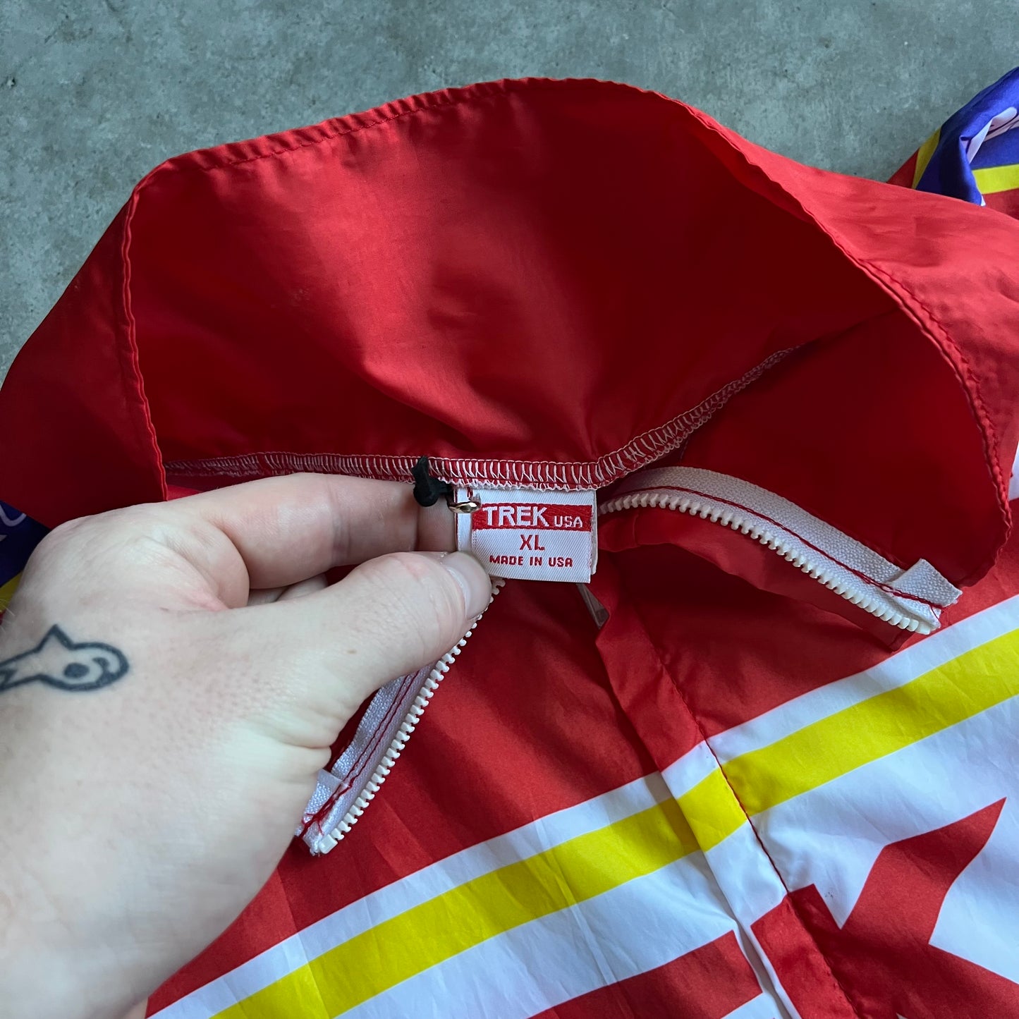 Vintage Trek USA Cycling Jacket