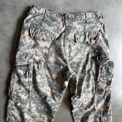 Vintage Military Digi Camo Cargo Fatigue Pants
