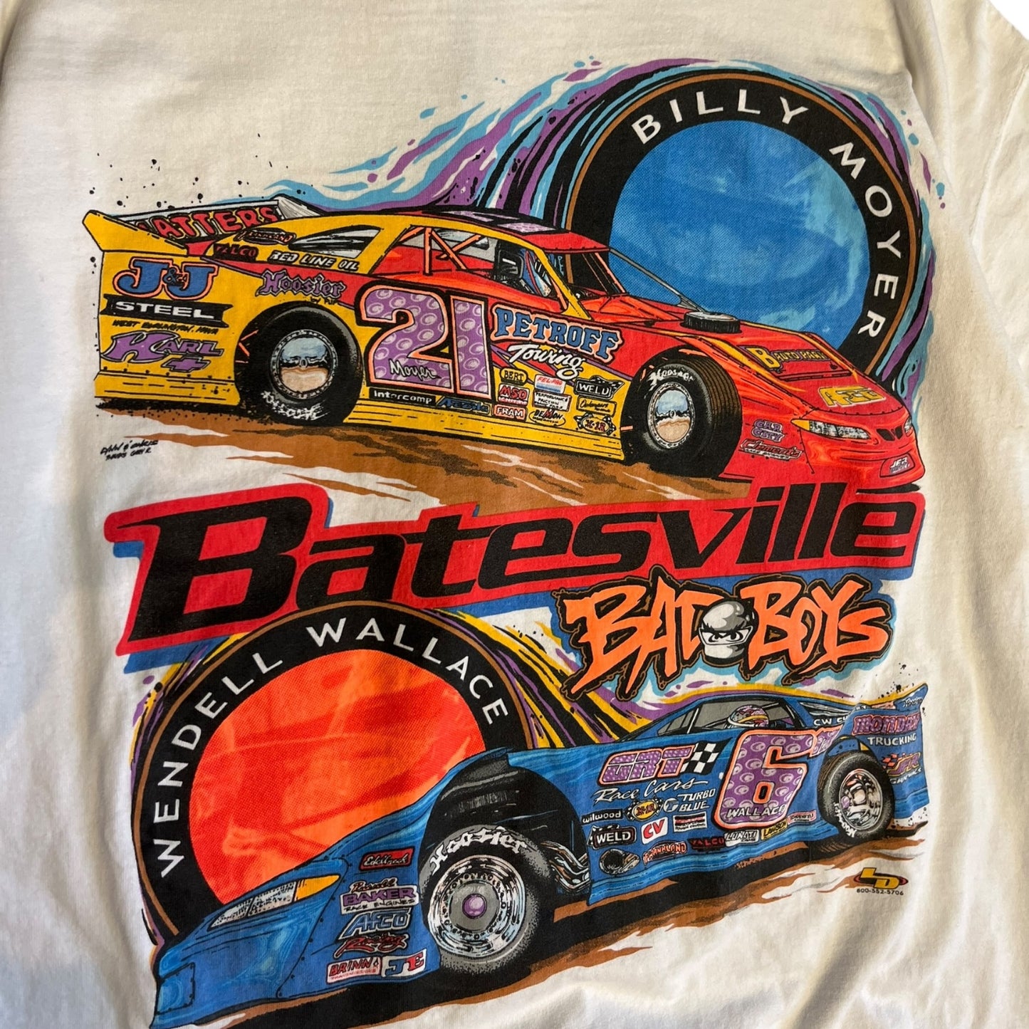 Y2K “Batesville Bad Boys” Dirt Model Racing Tee