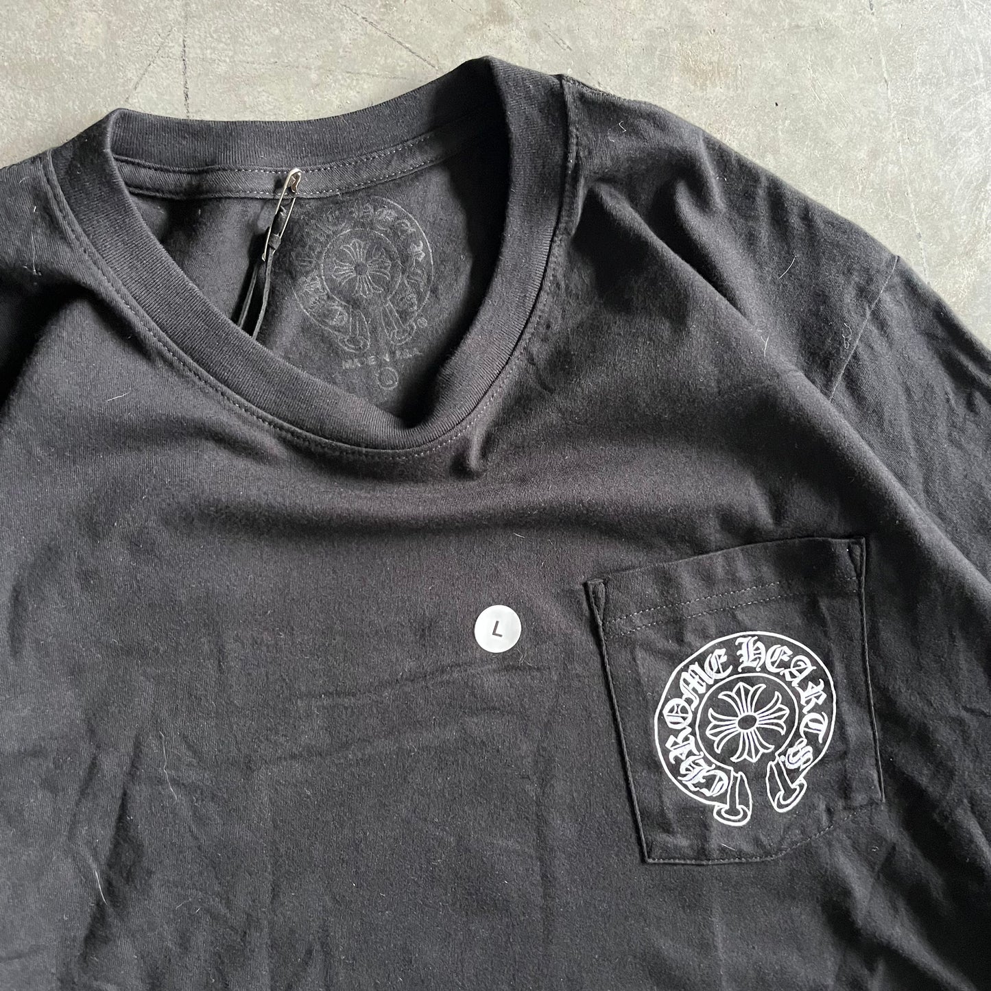 Chrome Hearts Miami Horseshoe Longsleeve T Shirt - L