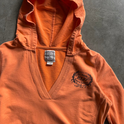 Women’s Y2K Polo Ralph Lauren Tangerine Hoodie