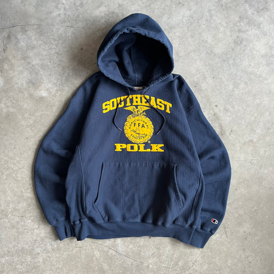 Y2K Southeast Polk FFA Navy Champion Hoodie
