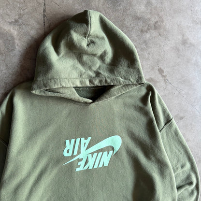 Travis Scott Cactus Jack x Jordan Army Green Logos Hoodie