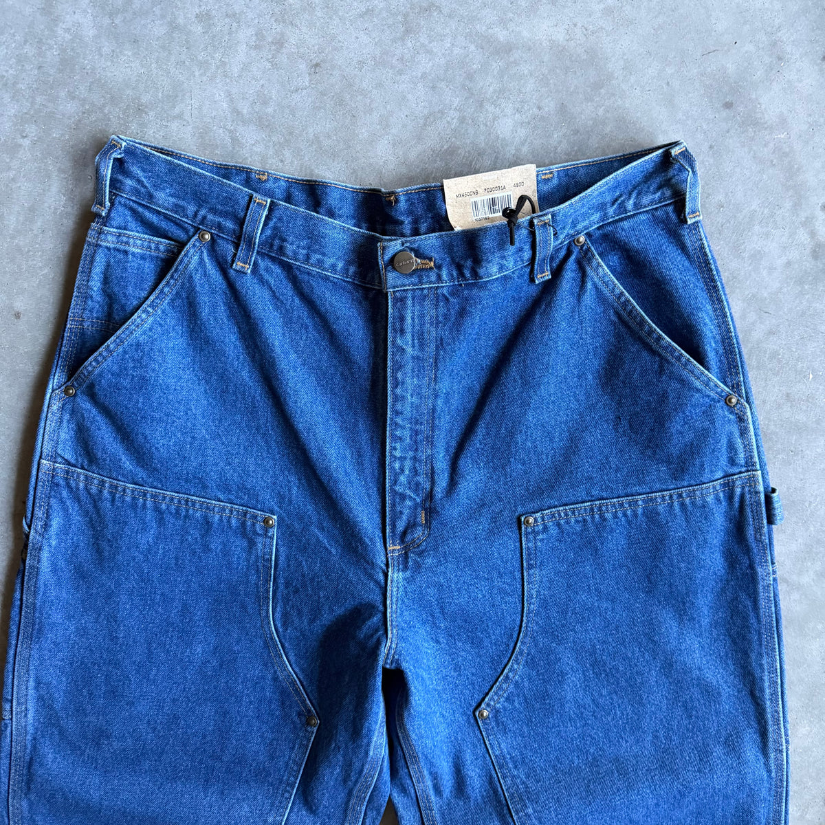 Carhartt Blue Double Knee Carpenter Jeans NWT