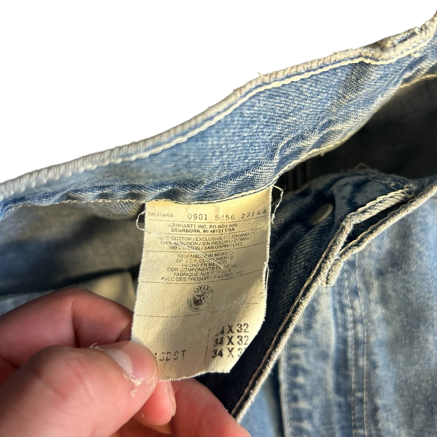 Carhartt ‘B13 DST’ Distressed Faded Carpenters