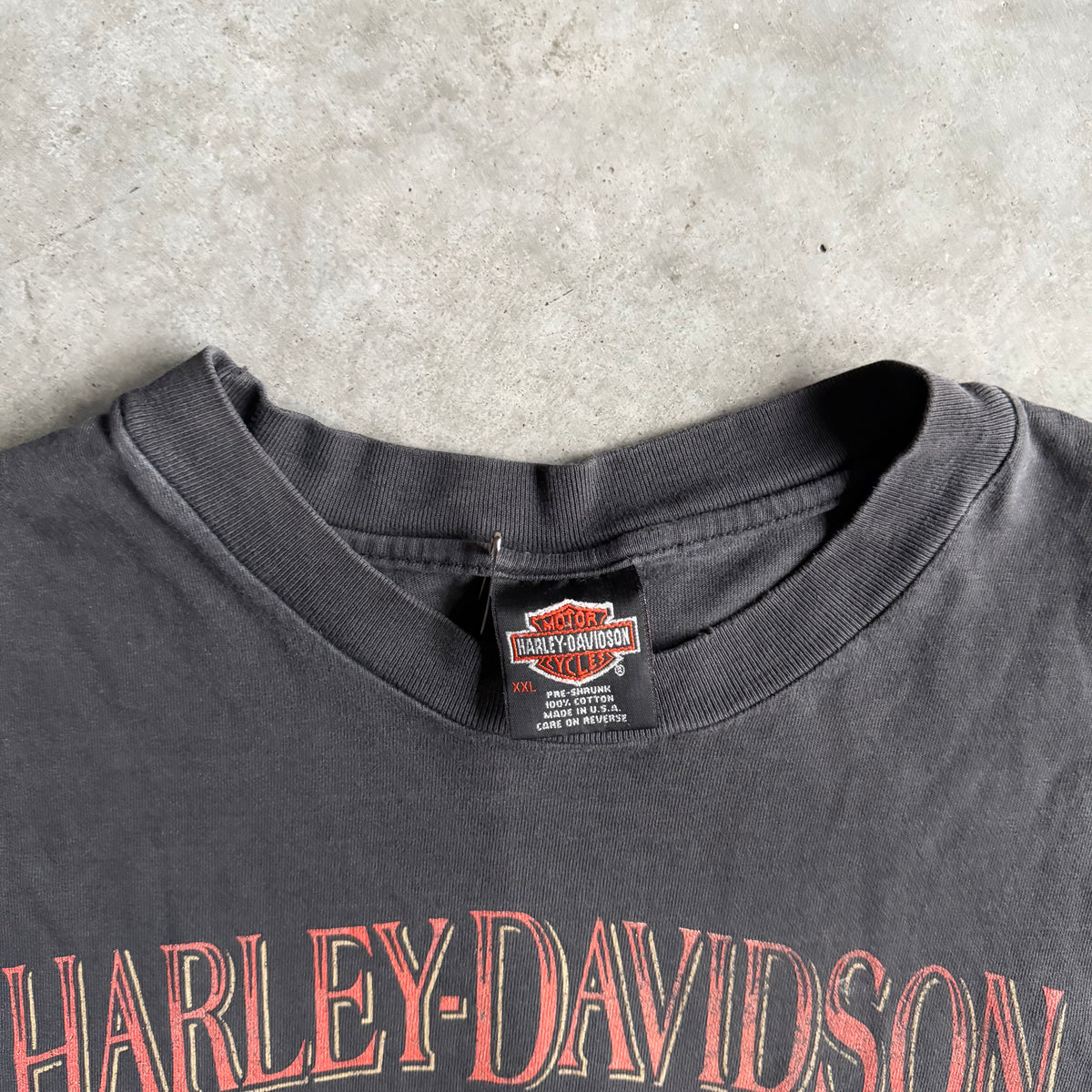 Vintage Harley Davidson Worldwide Tradition Faded T Shirt