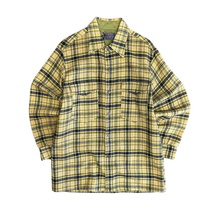 Vintage Pendleton Flannel Yellow