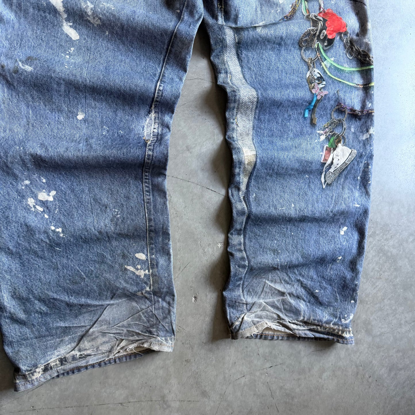 Acne Studios 1981 Loose Fit Trompe-L’ŒIL Jeans
