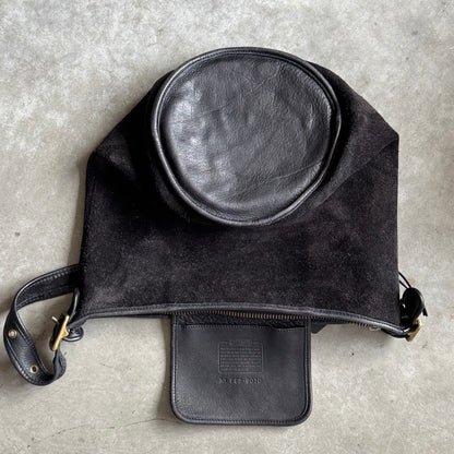 Coach 1996 RARE Berkeley Duffle Rough Out Black