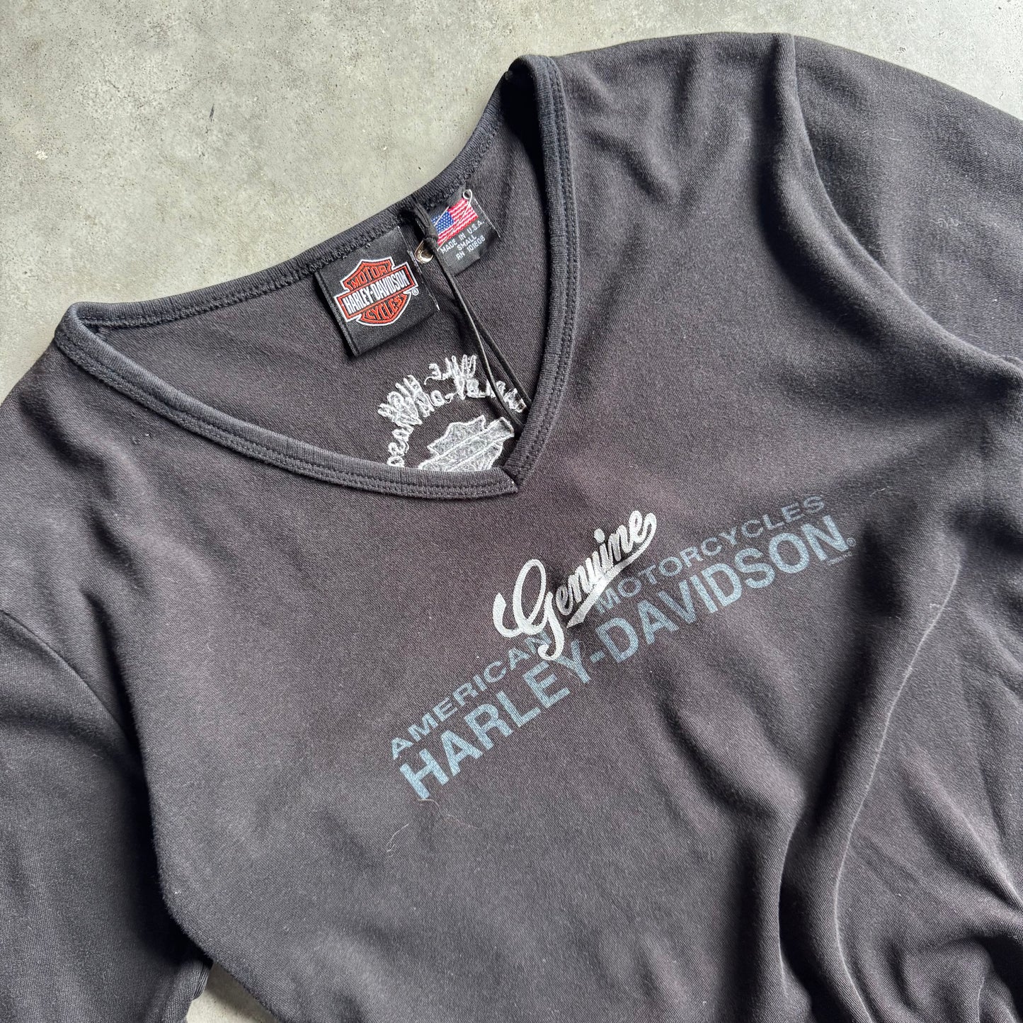 Women’s Y2K Harley Davidson Long Sleeve