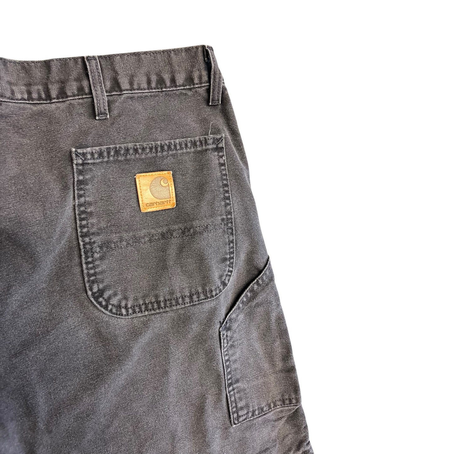 Vintage Carhartt B25 BLK Black Jean Shorts