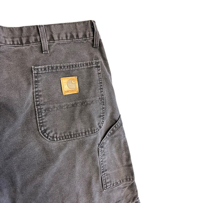 Vintage Carhartt B25 BLK Black Jean Shorts