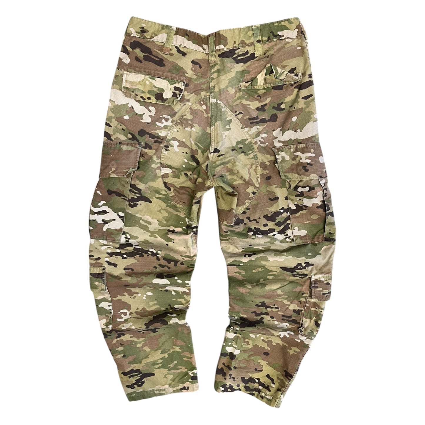 Vintage Military Surplus Camo Cargo Pants