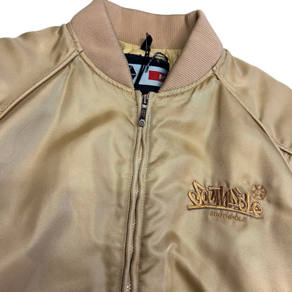 Y2K Southpole Wheat Bomber Jacket