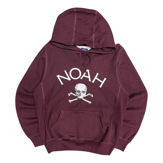 Noah Jolly Rodger Chest Logo Hoodie (Maroon)
