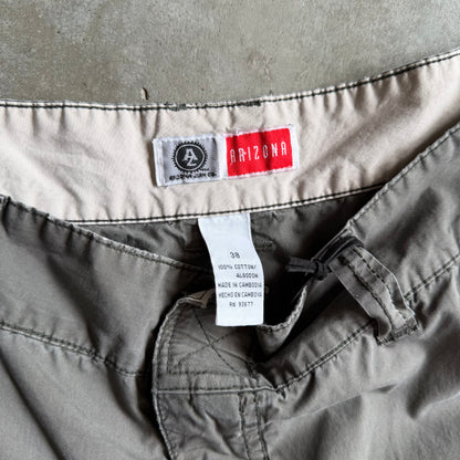 Y2K Arizona Green Cargo Shorts