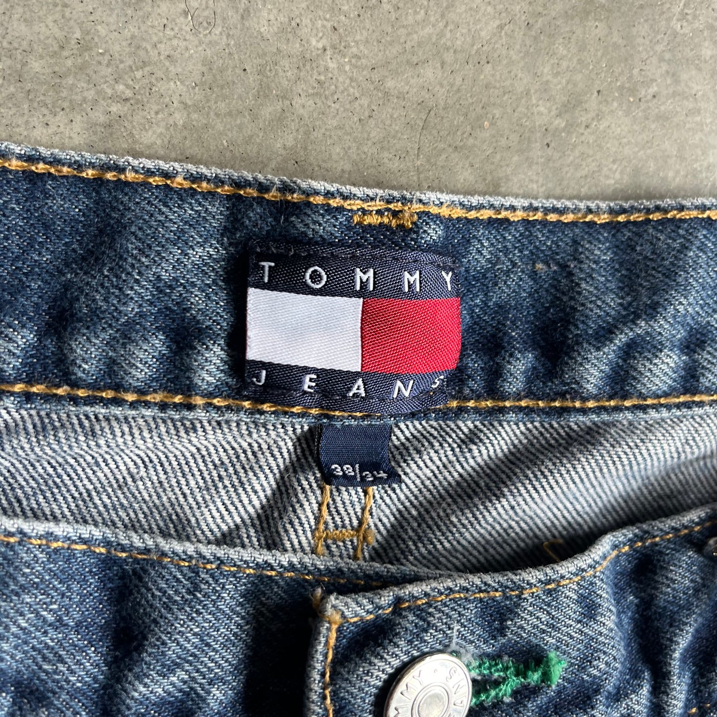 Y2K Tommy Hilfiger Dark Wash Baggy “Freedom” Jeans