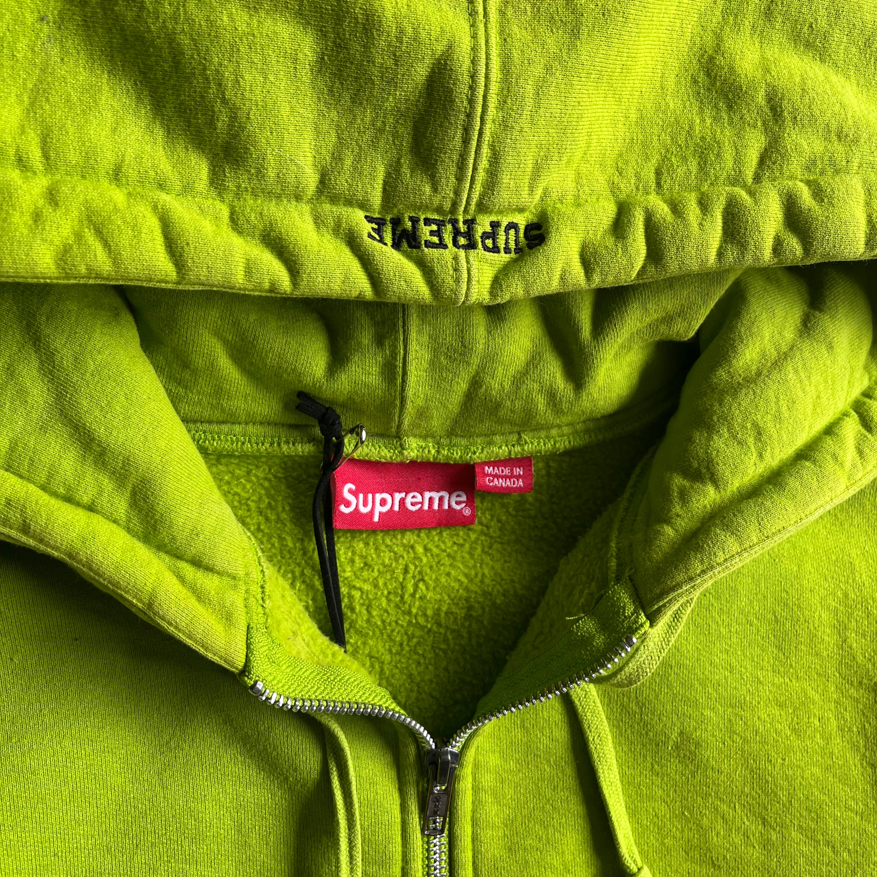 ヒッキー　　シュプリーム Supreme x AKIRA FW17 Syringe Zip Up Hoodie Lime Green – Goldeneye