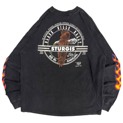 Vintage Sturgis Black Hills Flame Sleeve Longsleeve