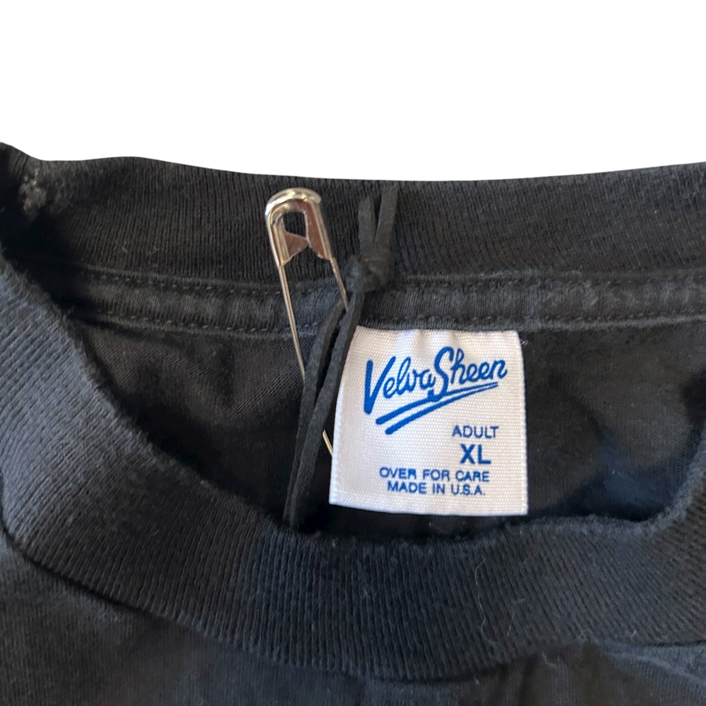 Y2K Wisconsin Dells Neon Fisherman Outline Tee