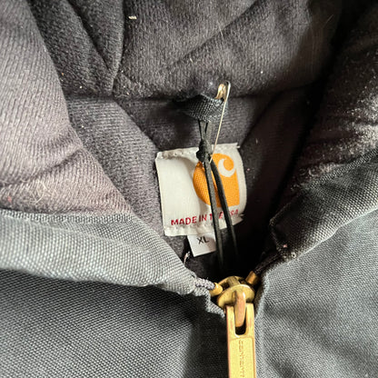 Carhartt J140 BLK Active Jacket W/ Premier Plumbing Embroidery