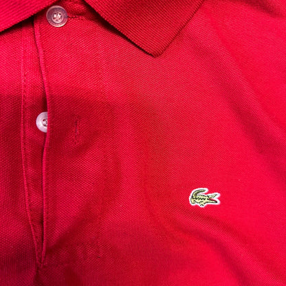 Lacoste Classic Polo in Red