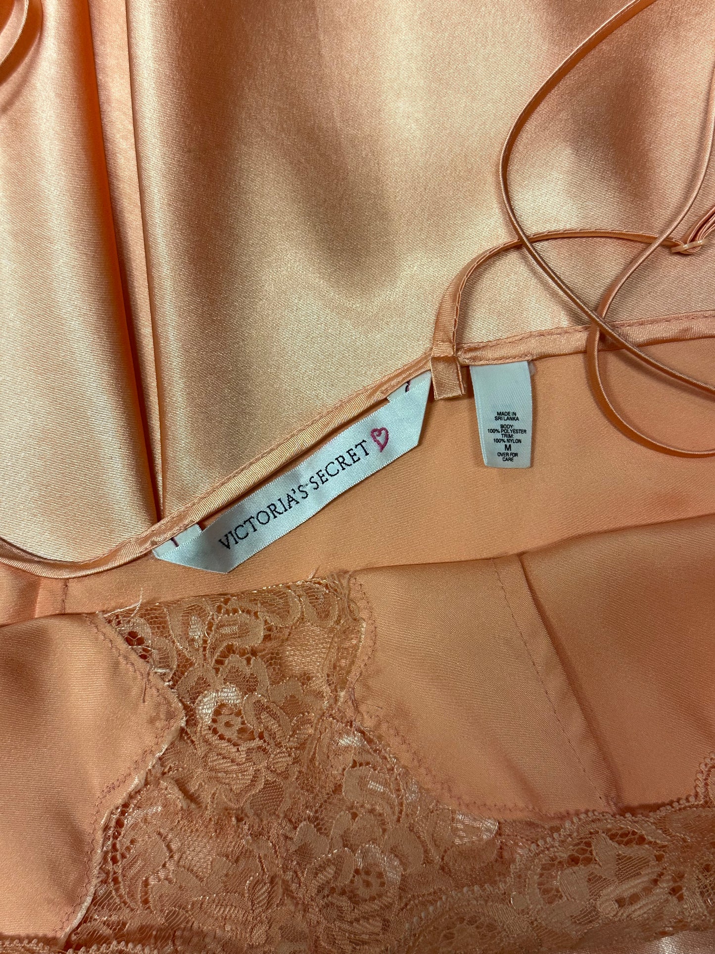 Women’s Y2K Victoria Secret Orange Slip