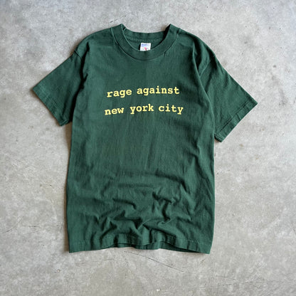 Vintage Rage Against The Machine New York City Tee