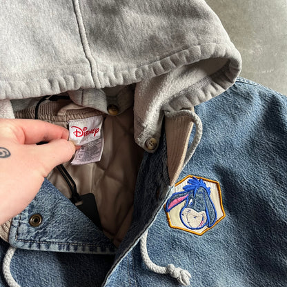 Vintage Eeyore The Donkey Double Layers Jacket