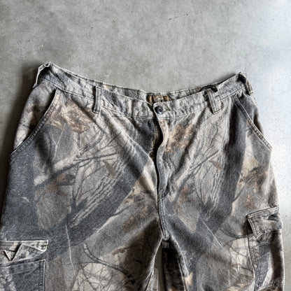 Y2K Whitewater Outdoors Realtree Hardwood Camo Cargo Pants
