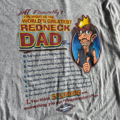 Y2K Greatest Red Neck Dad Gag Tee