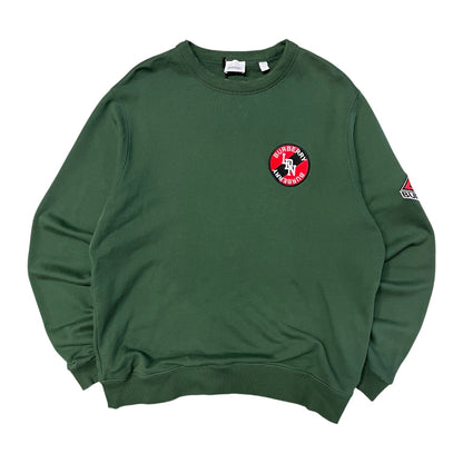 Burberry Kelly Green Patch Crewneck Sweatshirt