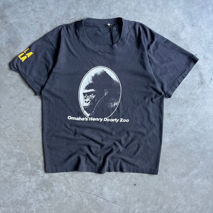 Vintage Omaha Henry Doorly Zoo Thrill A Gorilla Tee