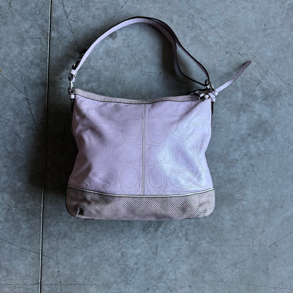 Coach Lilac Elevated Duffle Bag