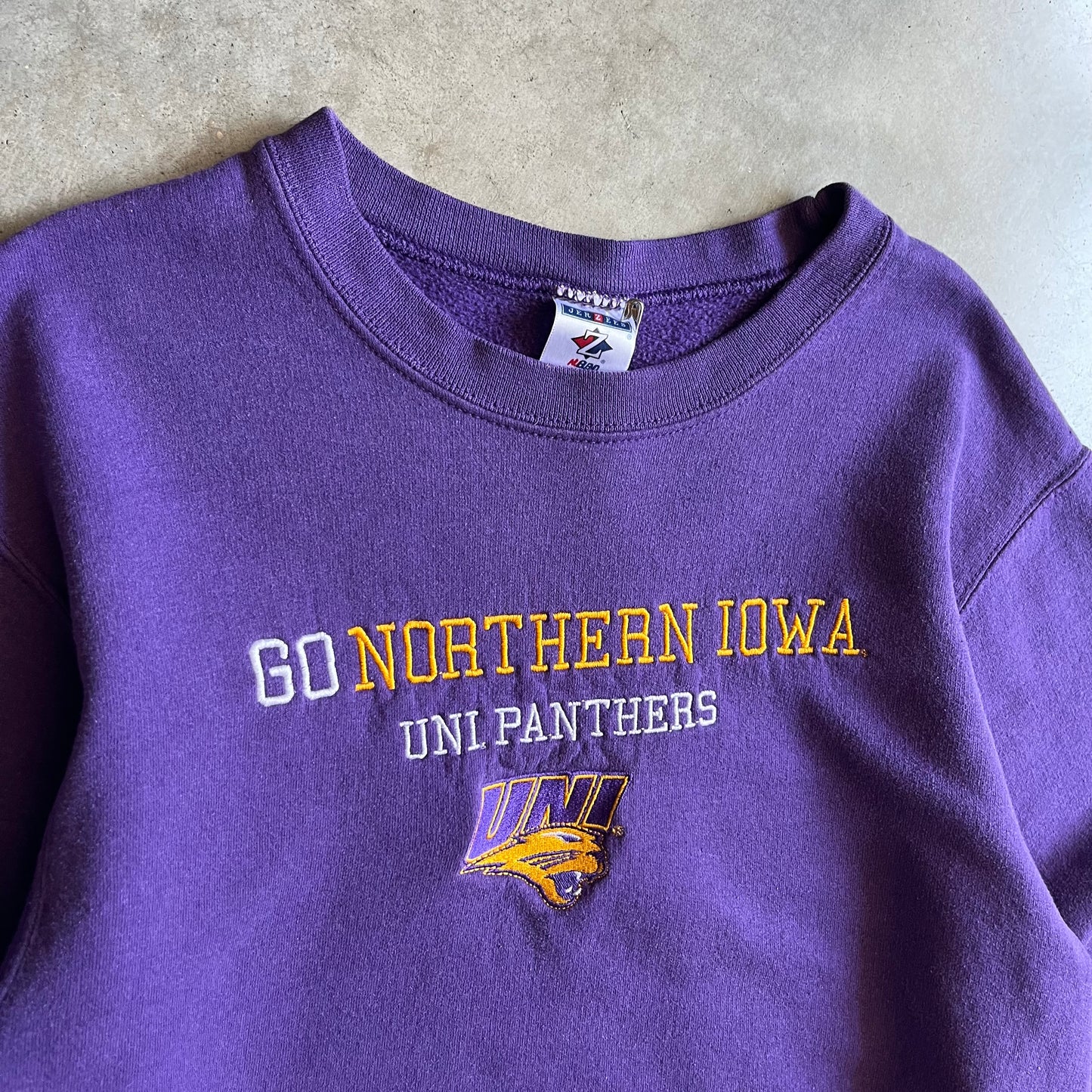 Vintage “Go Northern Iowa” UNI Panthers Sweatshirt
