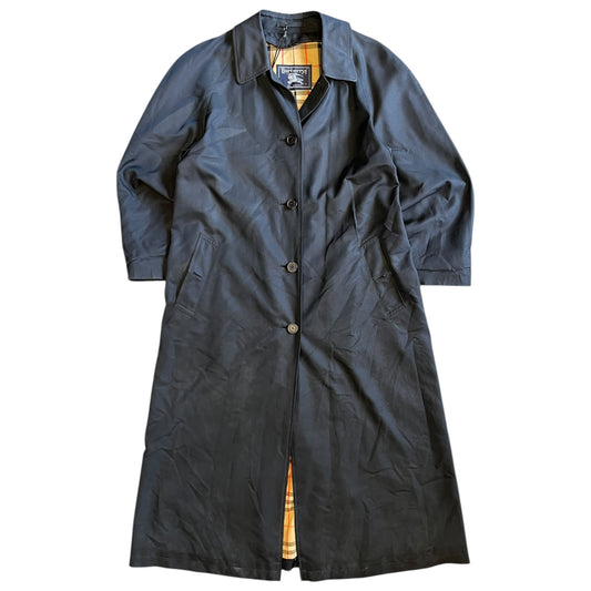 Vintage Women’s Burberry Of London Black Trench Coat
