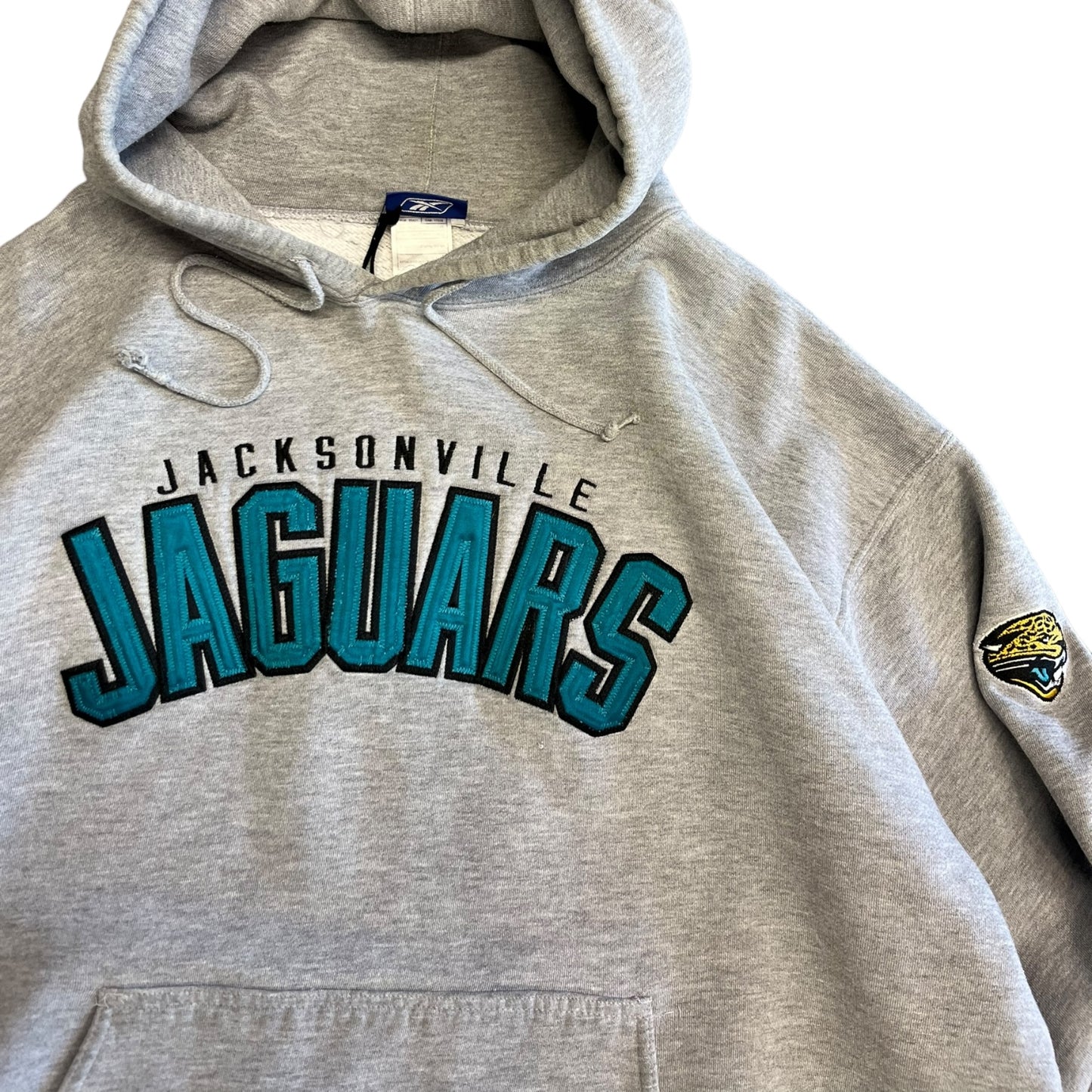 Y2K Reebok NFL Jacksonville Jaguars Spell Out Hoodie