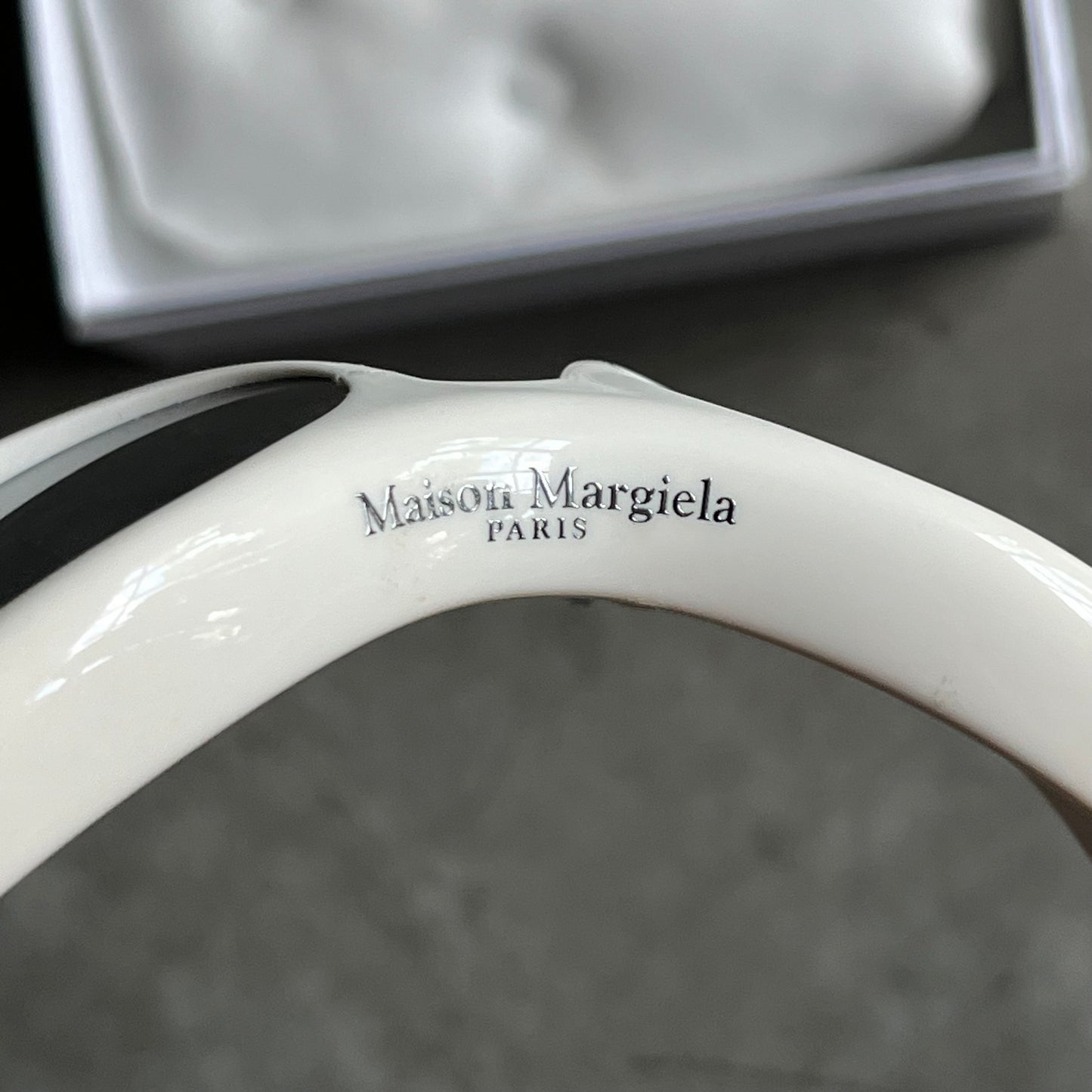 Gentle Monster x Maison Margiela White Bug Eye Sunglasses