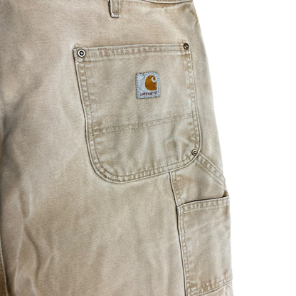 Vintage Thrashed Carhartt Tan Double Knee Carpenter Pants