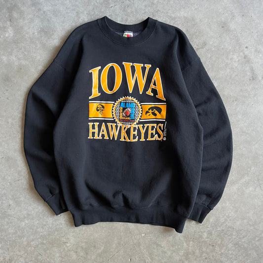 Vintage Iowa Hawkeyes Alamo Bowl Black Sweatshirt