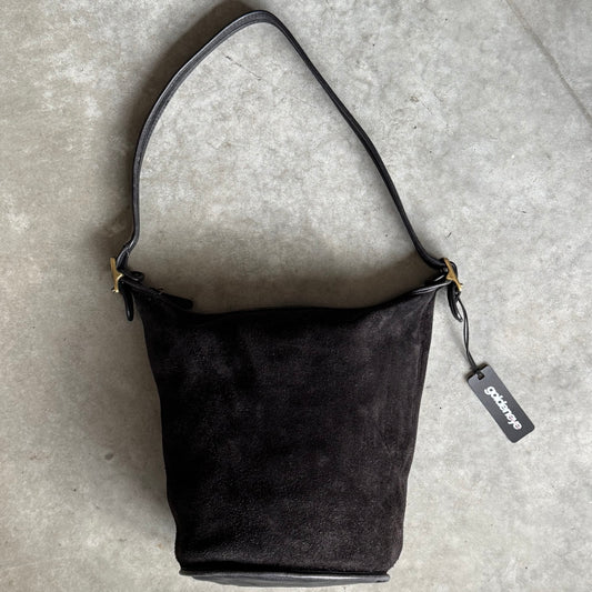 Coach 1996 RARE Berkeley Duffle Rough Out Black