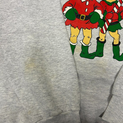 Vintage Seasons Greetings Elf Sweatshirt