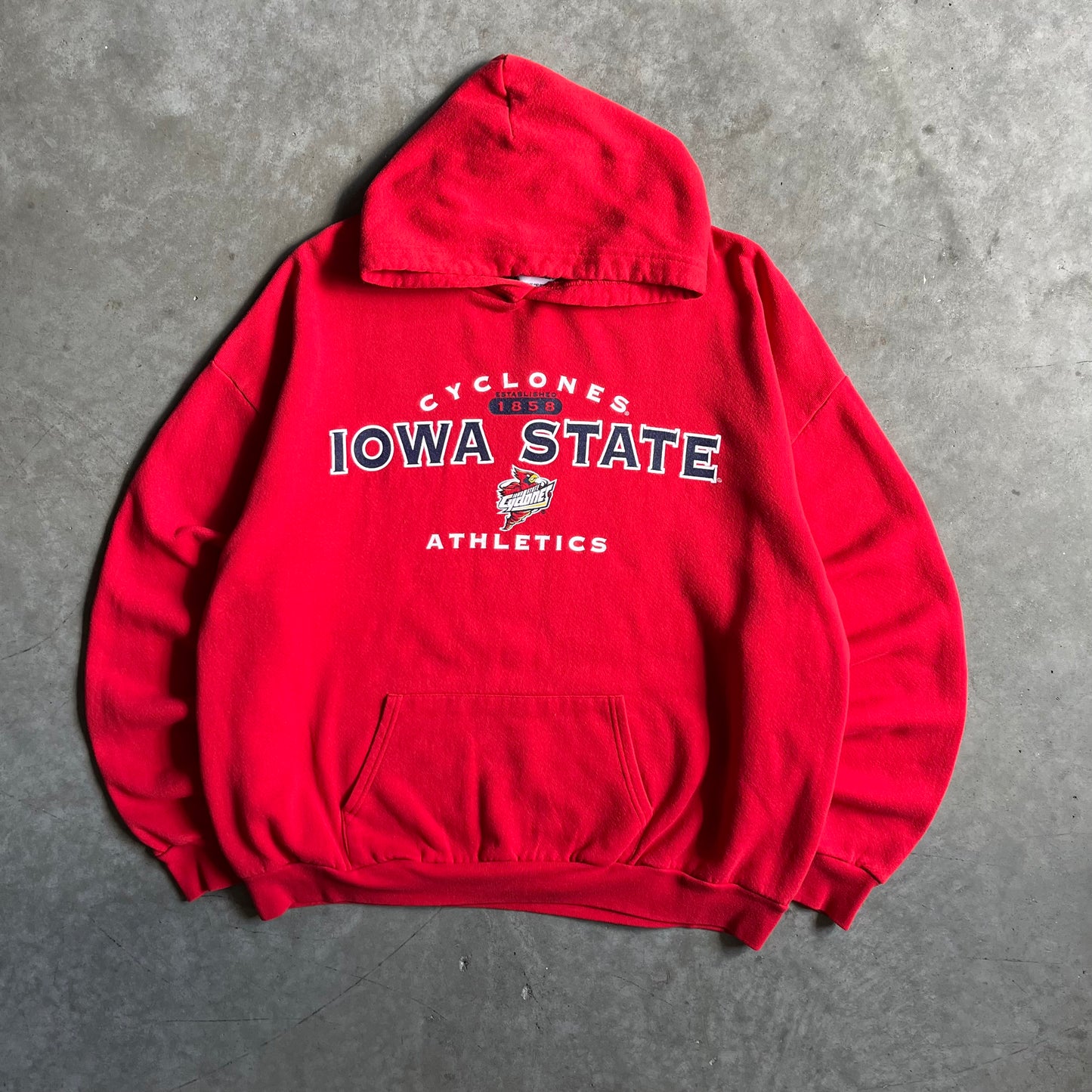 Vintage Iowa State Cyclones Spellout CyNado Hoodie