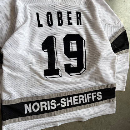 Y2K Kaiser Noris-Sheriffs #19 Lober Hockey Jersey