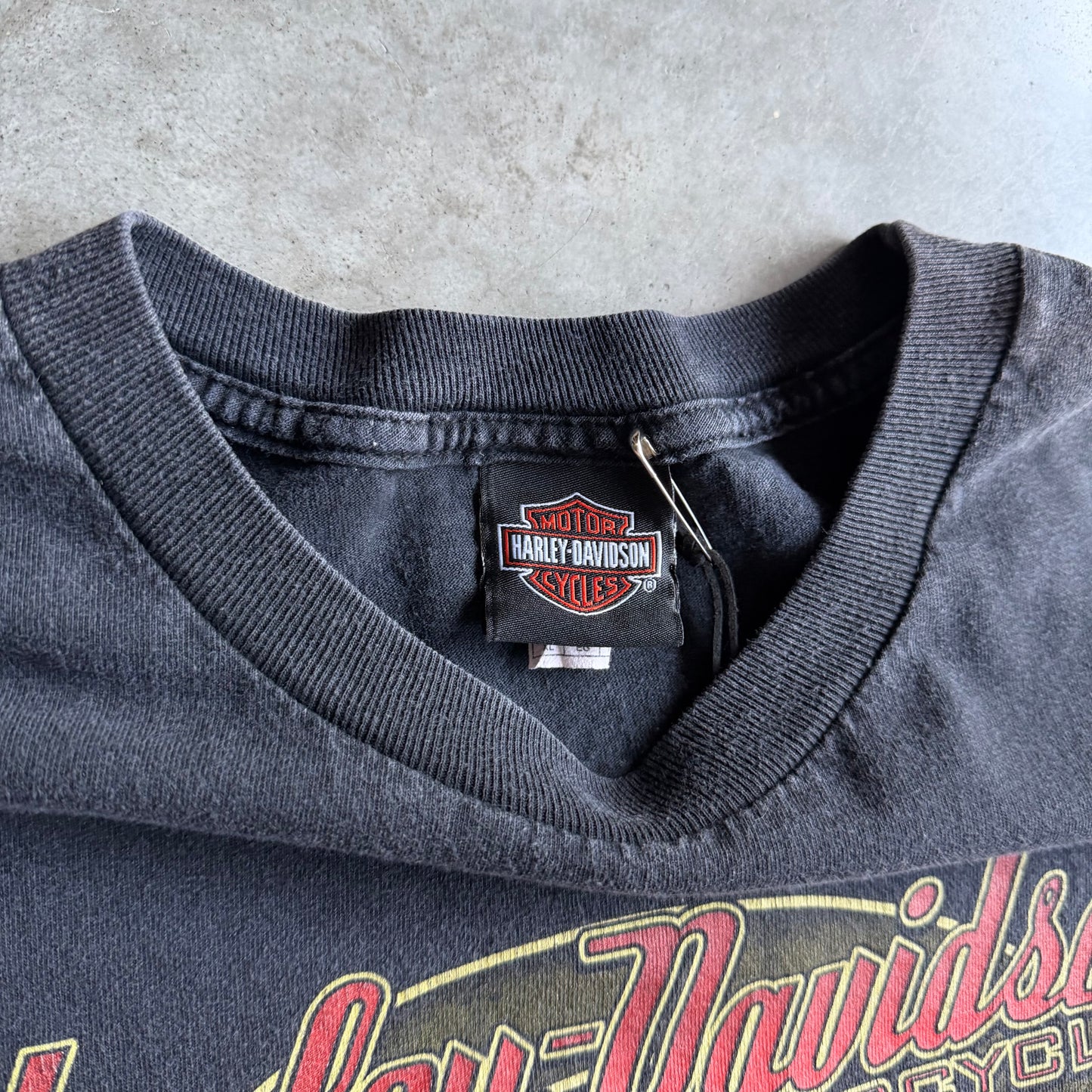 Vintage Harley Davidson WW2 Motorcycle & Planes Lady Tee