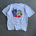 Y2K Hard Rock Cafe Tijuana Color Block Building Tee