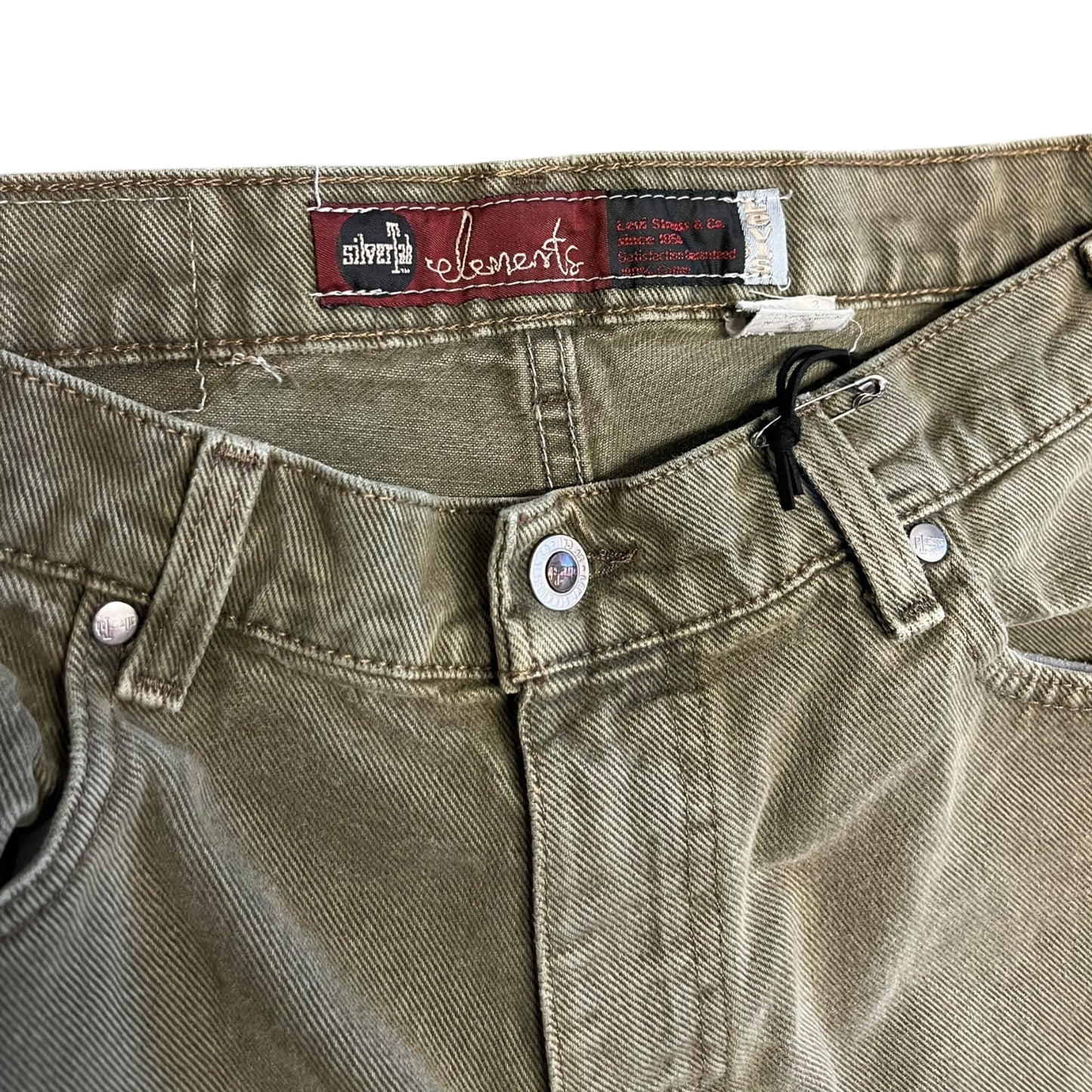 Y2K Levi’s Silvertab Olive Green Baggy Pants